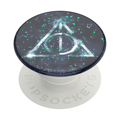 Glitter Deathly Hallows — Adhesive PopGrip