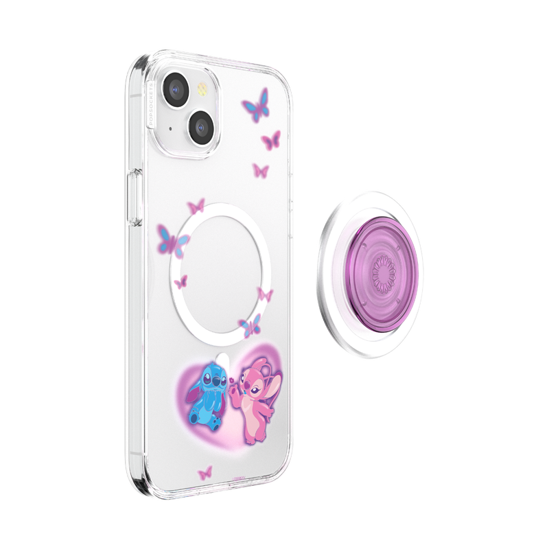 Angel & Stitch Love — iPhone 15 Plus MagSafe Case image number 5