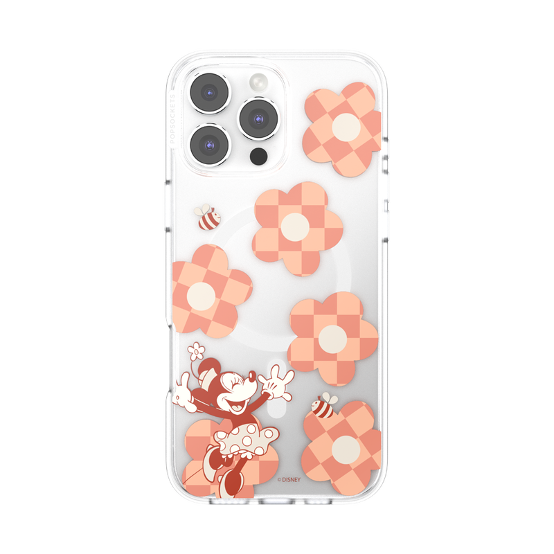 Minnie Checkered Flower — iPhone 16 Pro Max MagSafe Case image number 5