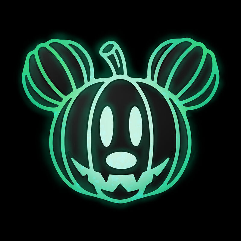 Mickey Mouse Glow in the Dark Pumpkin PopOut — Adhesive PopGrip image number 2