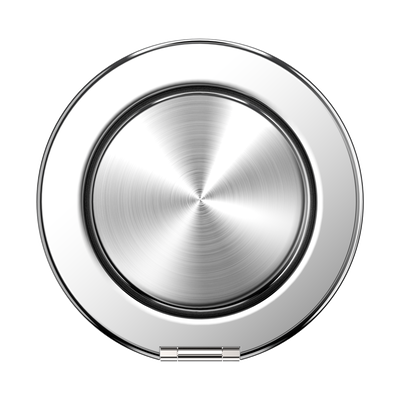 Secondary image for hover Aluminum Radial Silver —  MagSafe Kick-out Grip