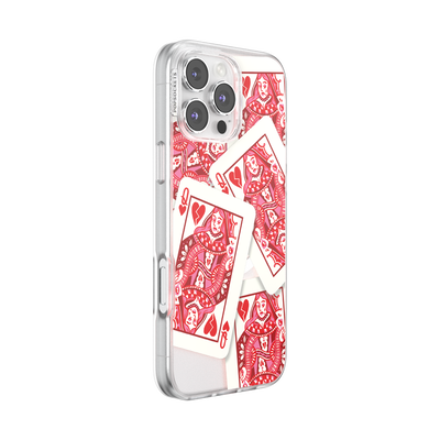 Secondary image for hover Queen of Hearts — iPhone 16 Pro Max MagSafe Case