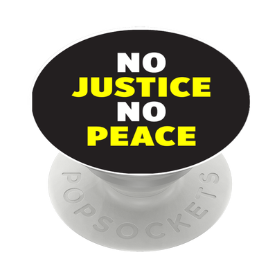 Secondary image for hover No Justice No Peace — Adhesive PopGrip