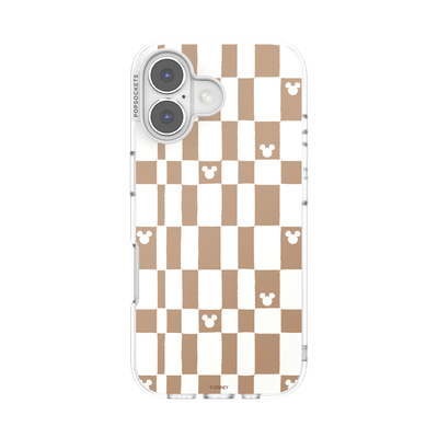 Mickey Latte Check — iPhone 17 MagSafe Case