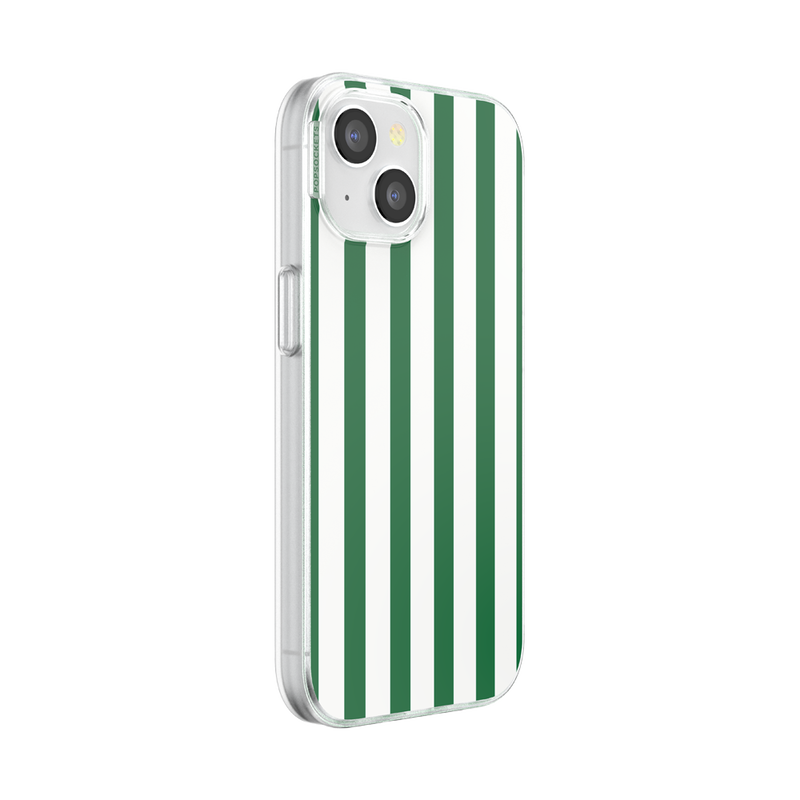 Club Stripe Green  — iPhone 15 MagSafe Case image number 1