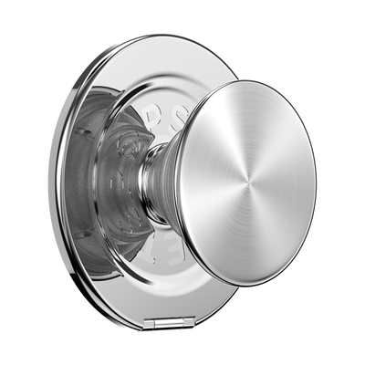 Aluminum Radial Silver —  MagSafe Kick-out Grip