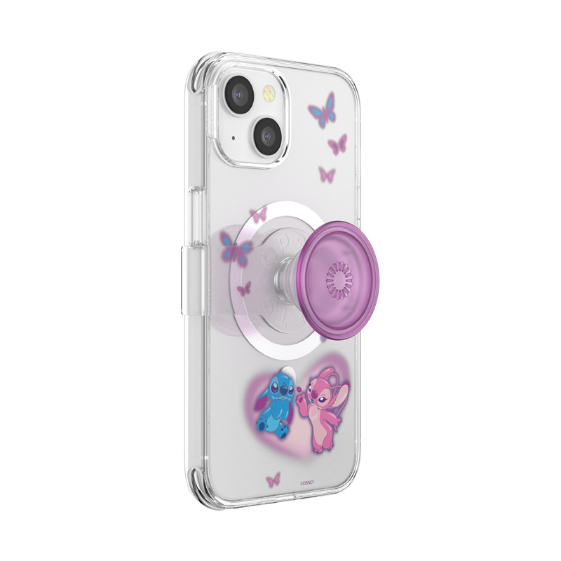 Angel & Stitch In Love — iPhone 14 MagSafe Case image number 1