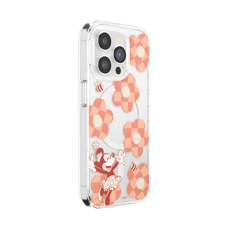 Minnie Checkered Flower — iPhone 15 Pro MagSafe Case image number 9