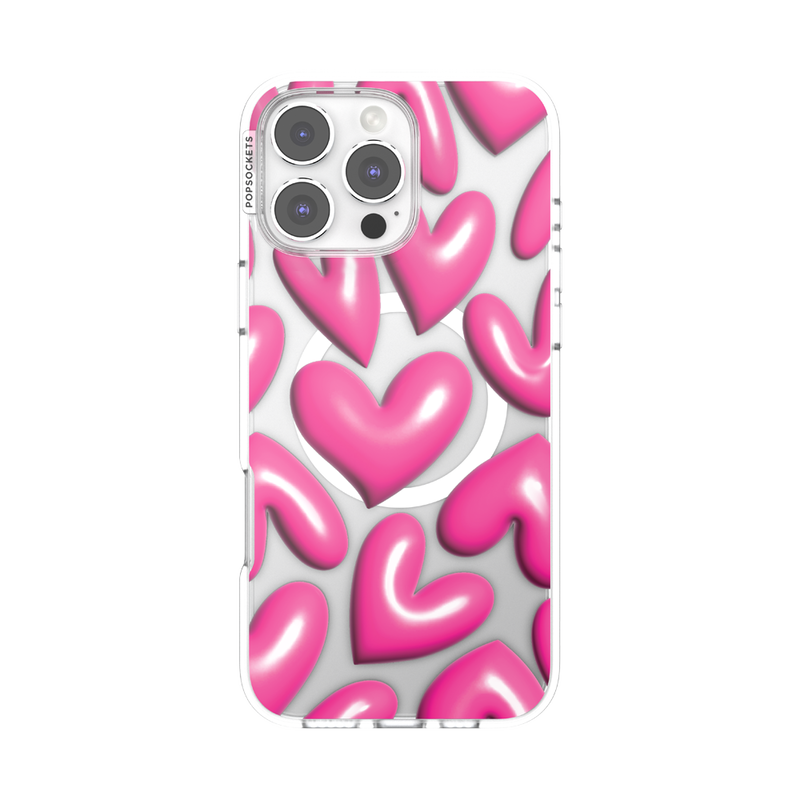 Heart Bubble — iPhone 16 Pro Max MagSafe Case image number 0