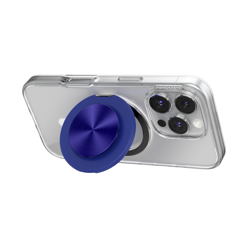Aluminum Radial French Navy —  MagSafe Kick-out Grip image number 14