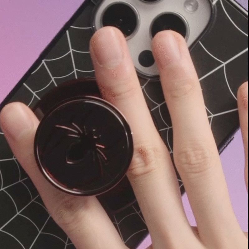 Enamel Miles Morales Suit — Adhesive PopGrip image number 2