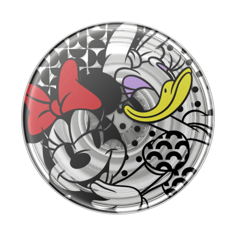 Translucent Minnie Mouse and Daisy Duck 4Ever — Adhesive PopGrip image number 1