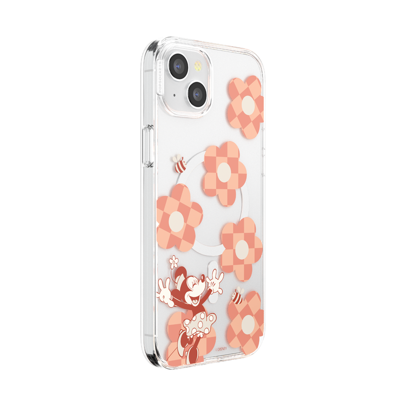 Minnie Checkered Flower — iPhone 15 Plus MagSafe Case image number 9