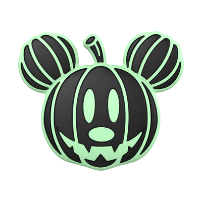 Mickey Mouse Glow in the Dark Pumpkin PopOut — Adhesive PopGrip