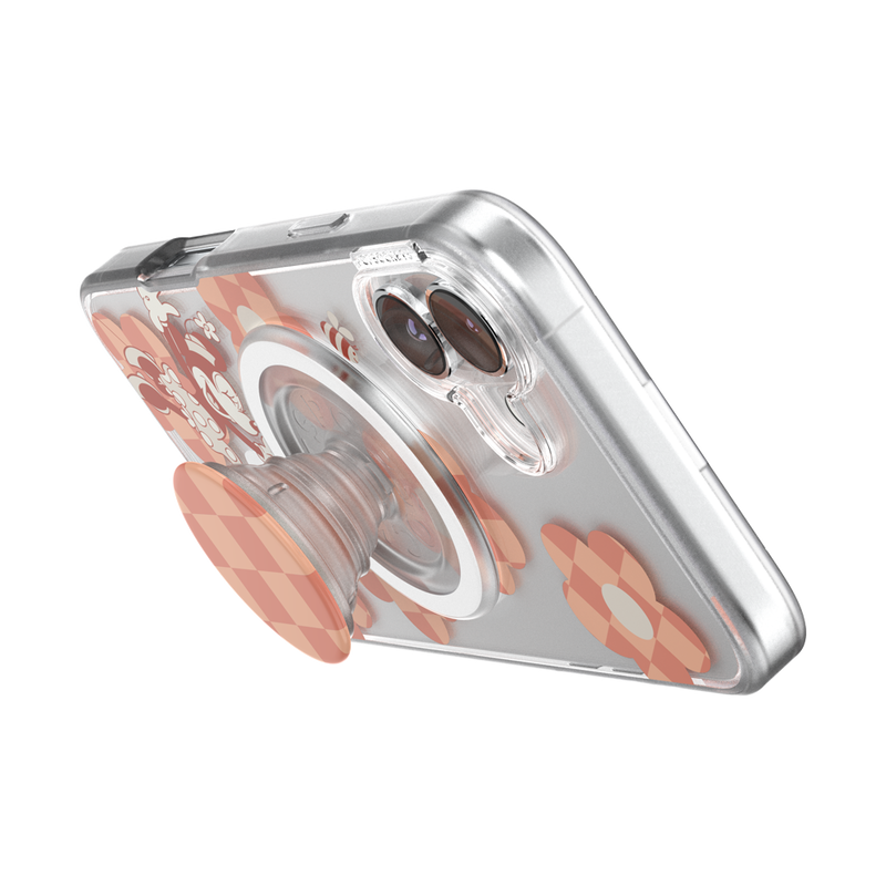 Minnie Checkered Flower — iPhone 16 Plus MagSafe Case image number 4