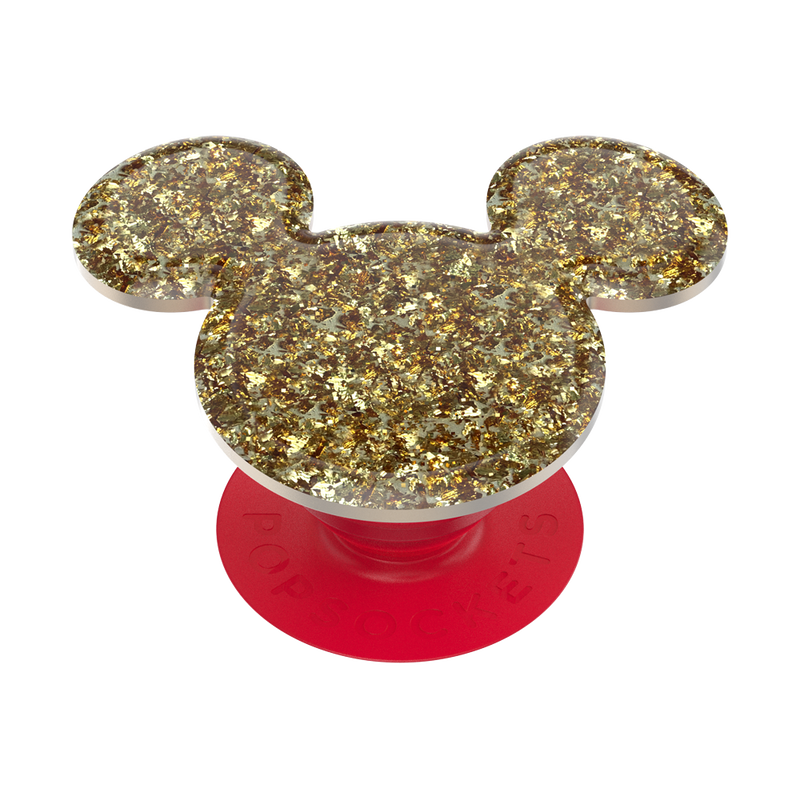 Earridescent Golden Mickey Mouse — Adhesive PopGrip image number 0