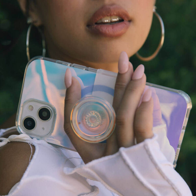 White Iridescent — iPhone 14 Plus MagSafe Case image number 3
