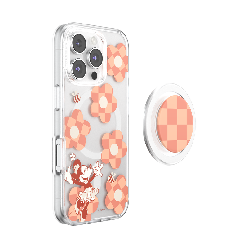 Minnie Checkered Flower — iPhone 16 Pro MagSafe Case image number 7