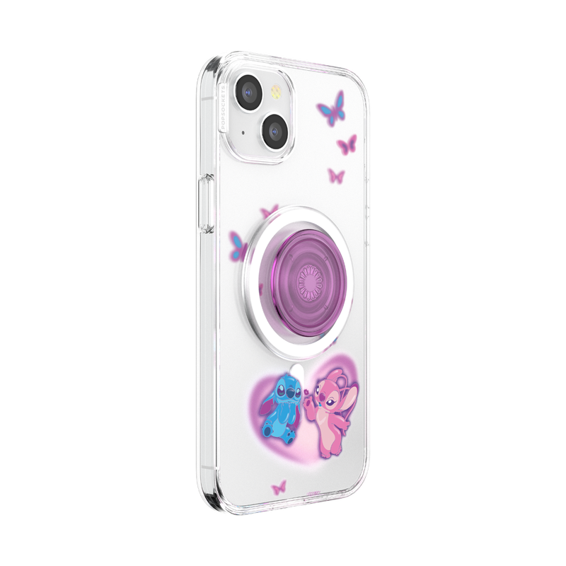 Angel & Stitch Love — iPhone 15 Plus MagSafe Case image number 4