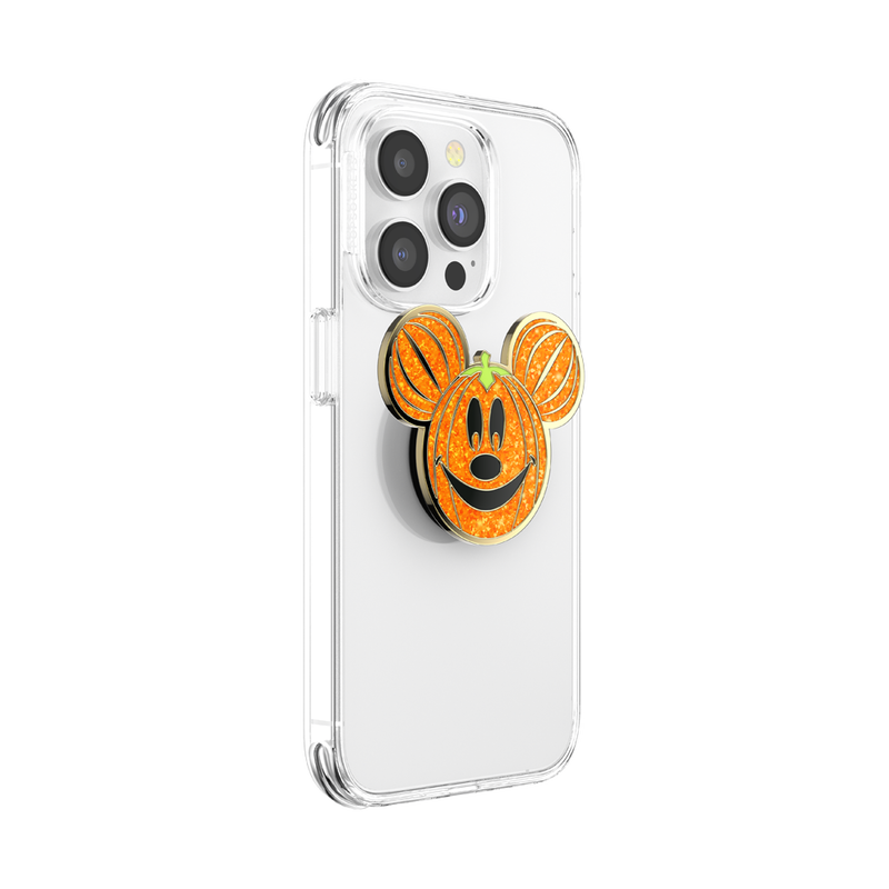 Enamel Glitter Mickey Mouse Pumpkin — Adhesive PopGrip image number 4