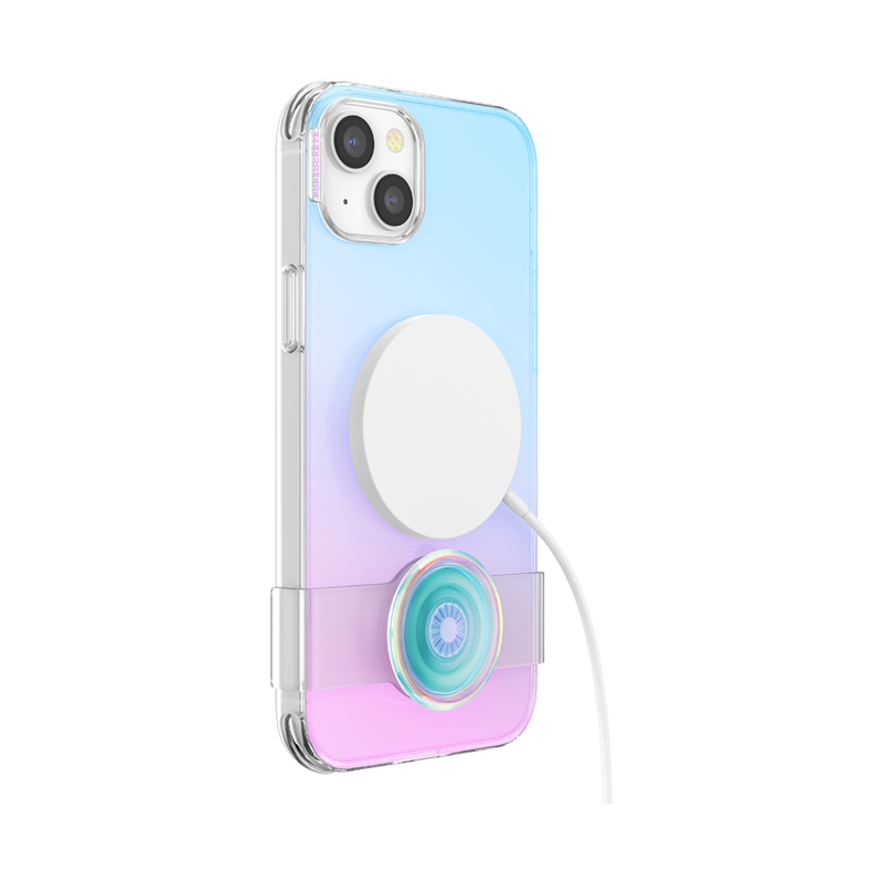 White Iridescent — iPhone 14 Plus MagSafe Case image number 6