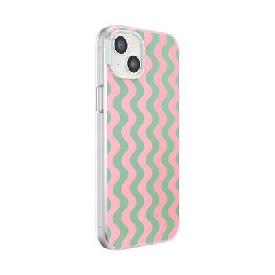 Secondary image for hover Wavy Flamingo  — iPhone 15 Plus MagSafe Case