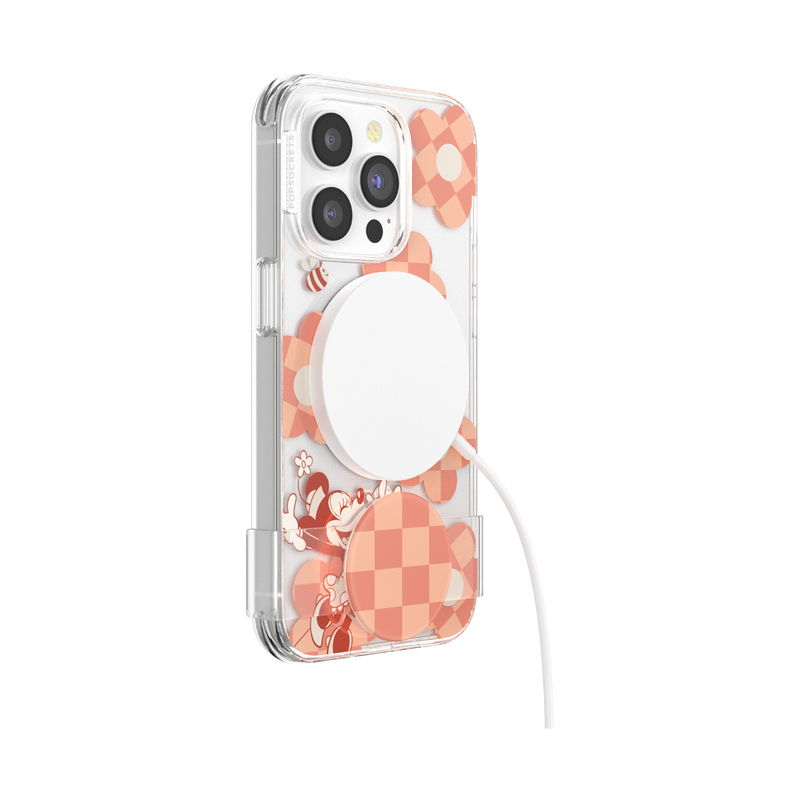 Minnie Checkered Flower — iPhone 14 Pro MagSafe Case image number 5