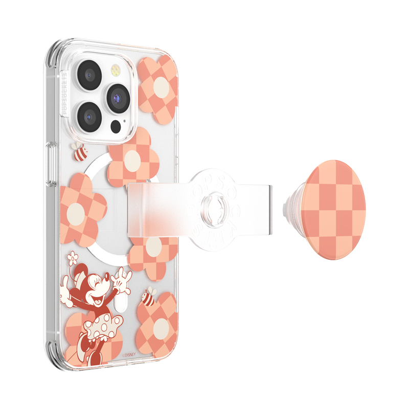 Minnie Checkered Flower — iPhone 14 Pro MagSafe Case image number 10