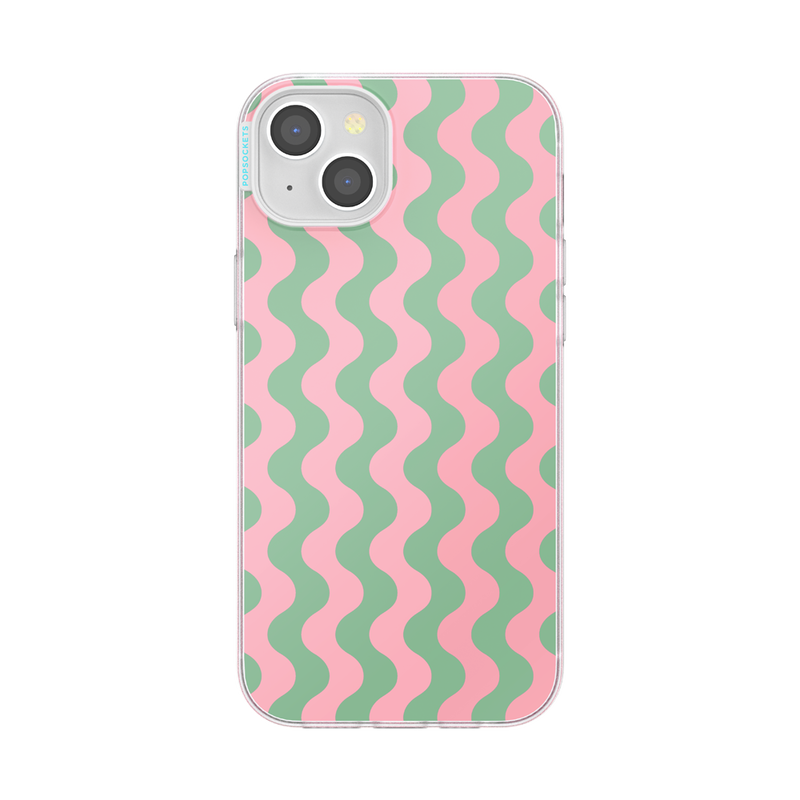 Wavy Flamingo  — iPhone 15 Plus MagSafe Case image number 0