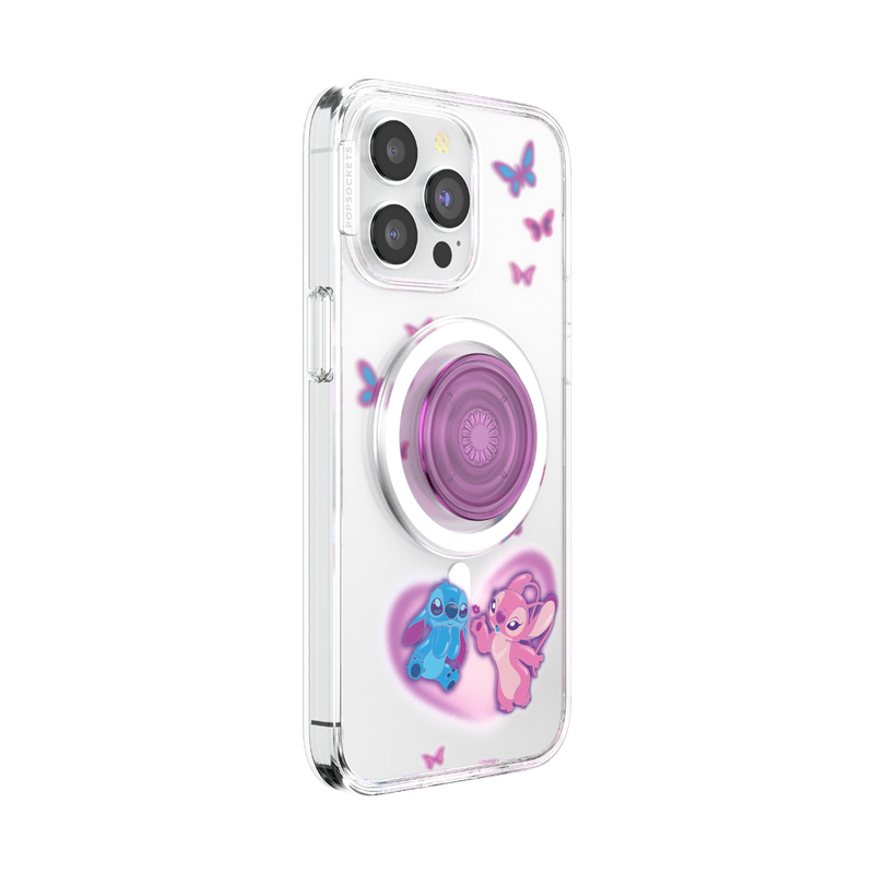 Angel & Stitch In Love — iPhone 15 Pro Max MagSafe Case image number 4