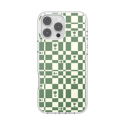 Garden Check Green — iPhone 16 Pro Max MagSafe Case