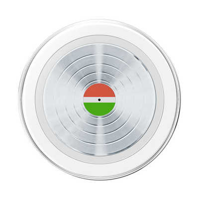 Secondary image for hover Backspin Aluminum 45rpm Silver — MagSafe PopGrip