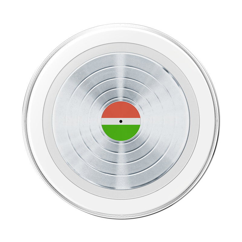 Backspin Aluminum 45rpm Silver — MagSafe PopGrip image number 1