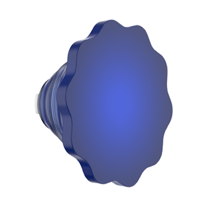Molded Flower Cobalt — PopTop