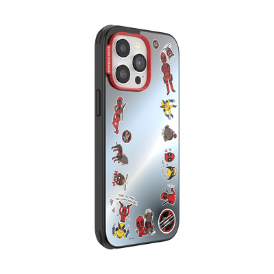 Secondary image for hover Mirror We Are Deadpool — iPhone 14 Pro Max MagSafe Case