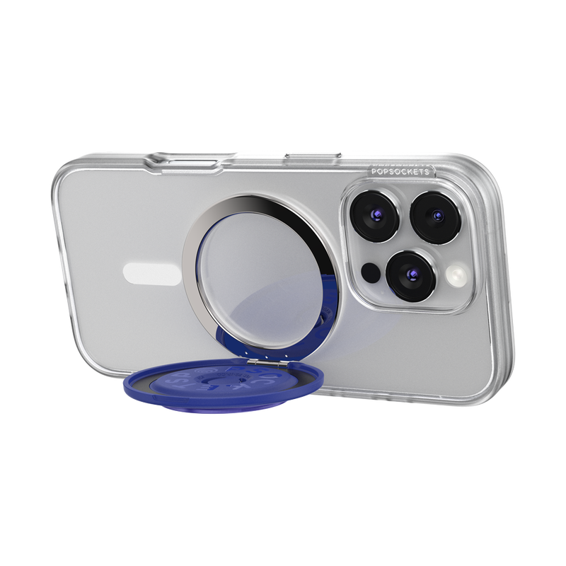 Aluminum Radial French Navy —  MagSafe Kick-out Grip image number 13