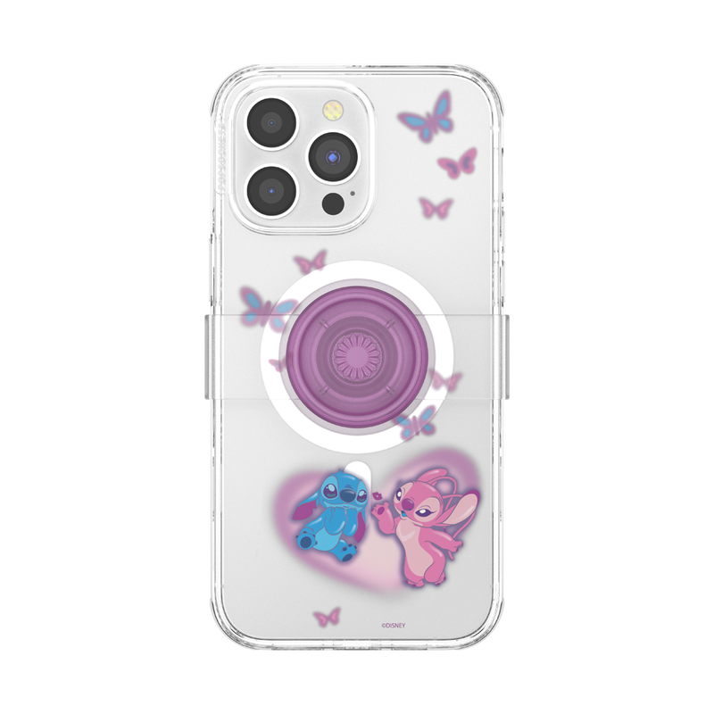 Angel & Stitch In Love — iPhone 14 Pro Max MagSafe Case image number 0