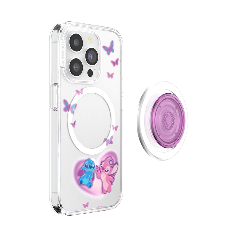 Angel & Stitch In Love — iPhone 15 Pro MagSafe Case image number 5