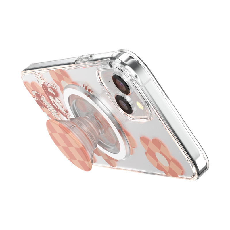 Minnie Checkered Flower — iPhone 15 Plus MagSafe Case image number 7