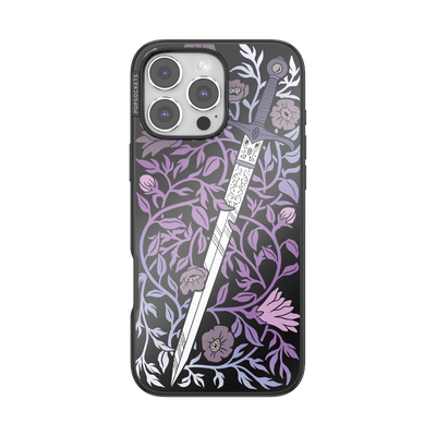 Mirror Thorny Blade Lavender — iPhone 16 Pro Max MagSafe Case