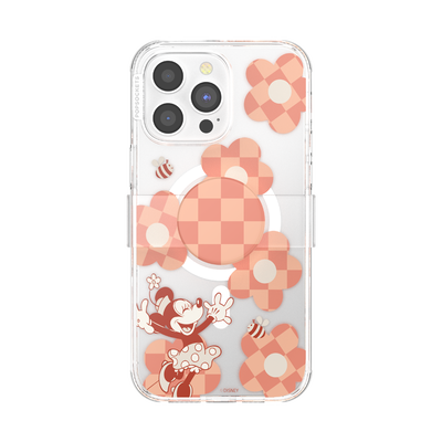 Minnie Checkered Flower — iPhone 14 Pro Max MagSafe Case