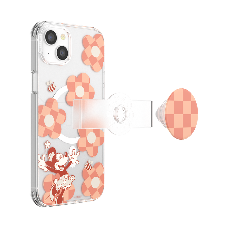 Minnie Checkered Flower — iPhone 14 Plus MagSafe Case image number 10