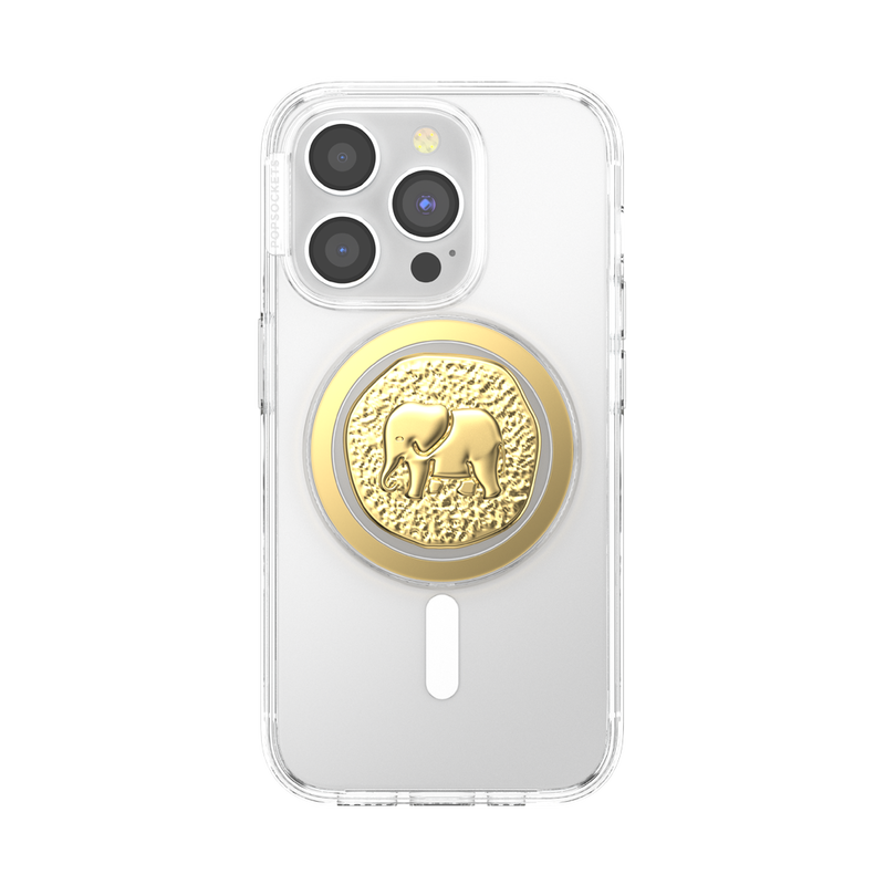 Enamel Elephant Token — MagSafe PopGrip image number 7