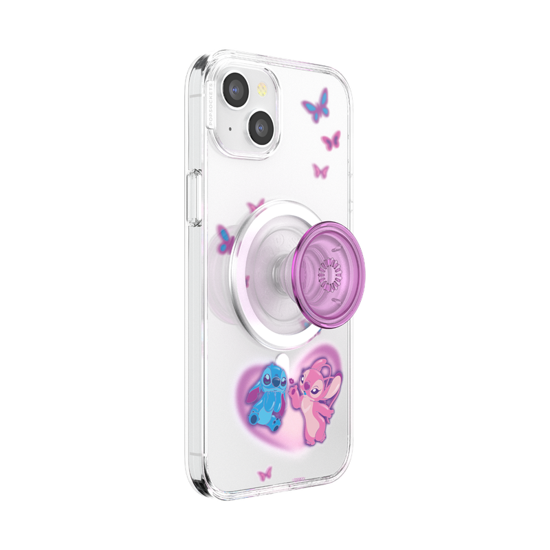 Angel & Stitch Love — iPhone 15 Plus MagSafe Case image number 1