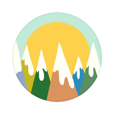Snowy trees — Adhesive PopGrip