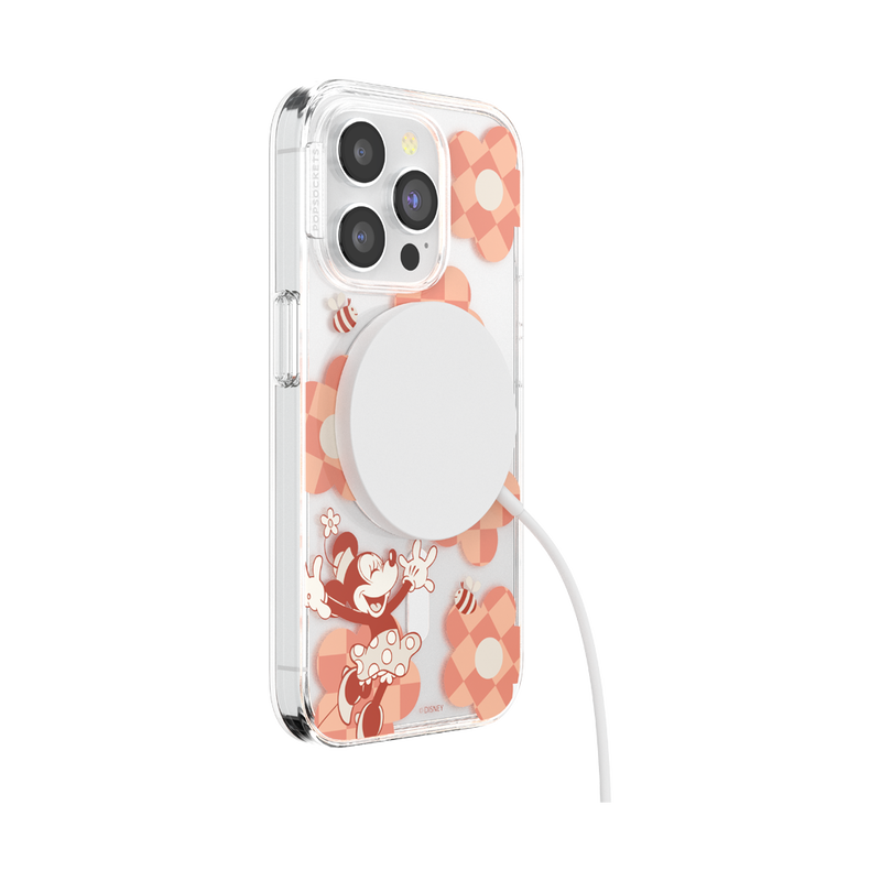 Minnie Checkered Flower — iPhone 15 Pro MagSafe Case image number 5
