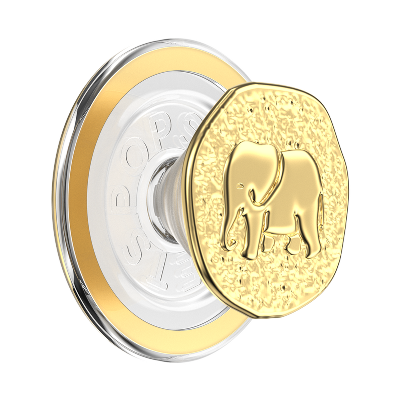 Enamel Elephant Token — MagSafe PopGrip image number 0