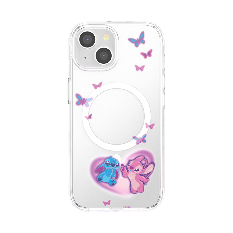 Angel & Stitch In Love — iPhone 15 MagSafe Case image number 3