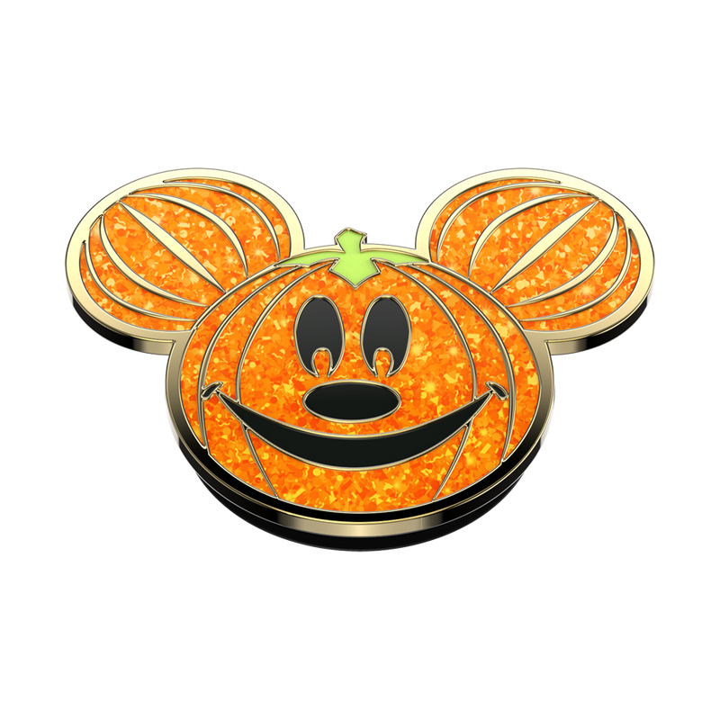 Enamel Glitter Mickey Mouse Pumpkin — Adhesive PopGrip image number 2