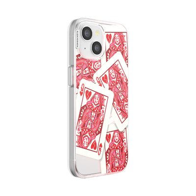 Secondary image for hover Queen of Hearts  — iPhone 15 MagSafe Case